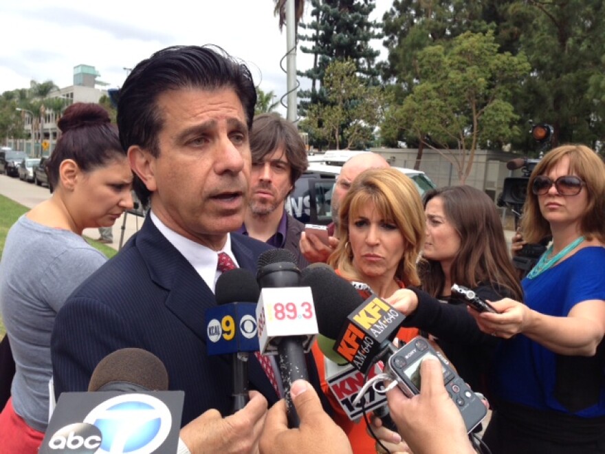 Lawyer Charles Frisco on Thursday, May 22, 2014. Frisco is defending Israel Garcia against rape and kidnap to rape charges.