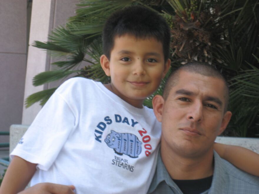 Carlos Zamora turned down a offer to join the Mexican Mafia prison gang because he wanted to be there for his family, including his son Jonathan.