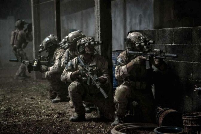 Still from the film "Zero Dark Thirty."