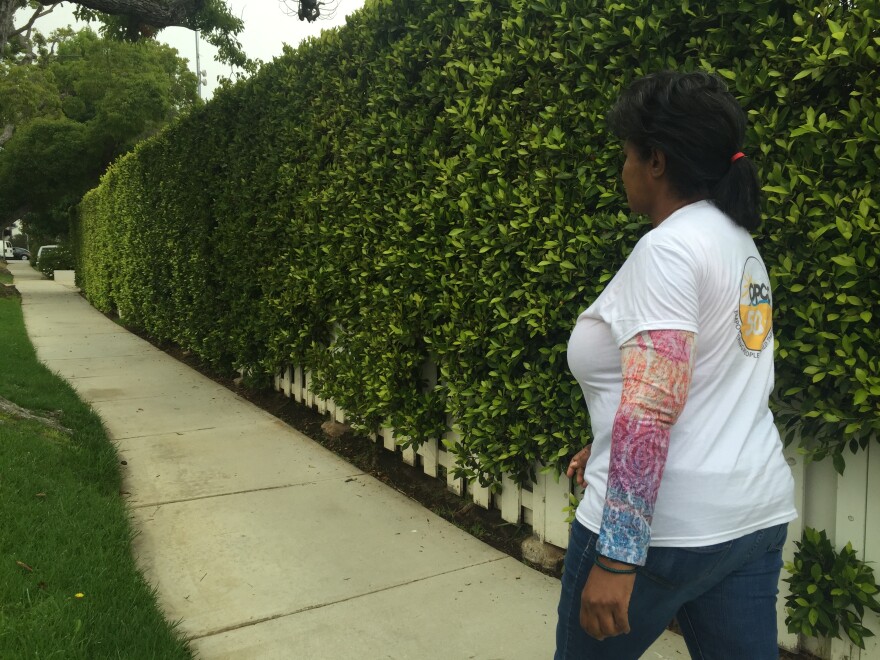 Glanda Sherman is one of two OPCC outreach workers who work in Pacific Palisades.