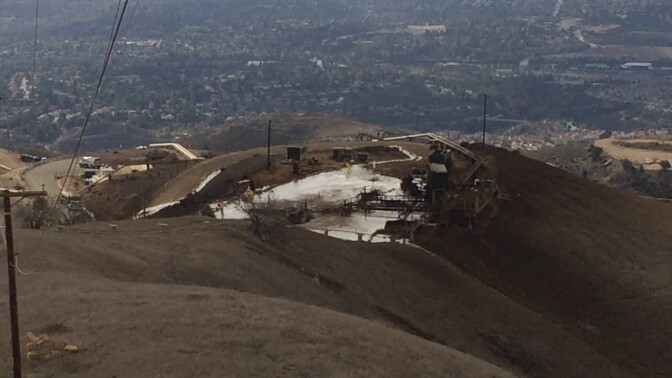 Video from the early days of the blown-out Aliso Canyon natural gas well near Porter Ranch. This video, from late November 2015, shows what became the nation's largest-ever natural gas leak.