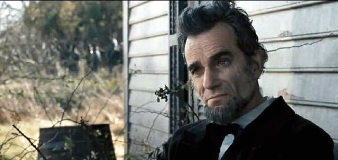 Daniel Day-Lewis in the film, "Lincoln."