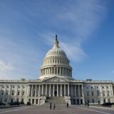 The U.S. Capitol in Washington, DC, on January 2, 2013, on the day after a compromise bill passed the U.S. Congress, avoiding the 'fiscal cliff.' The agreement raises taxes on the rich and puts off automatic $109 billion federal budget cuts for two months.