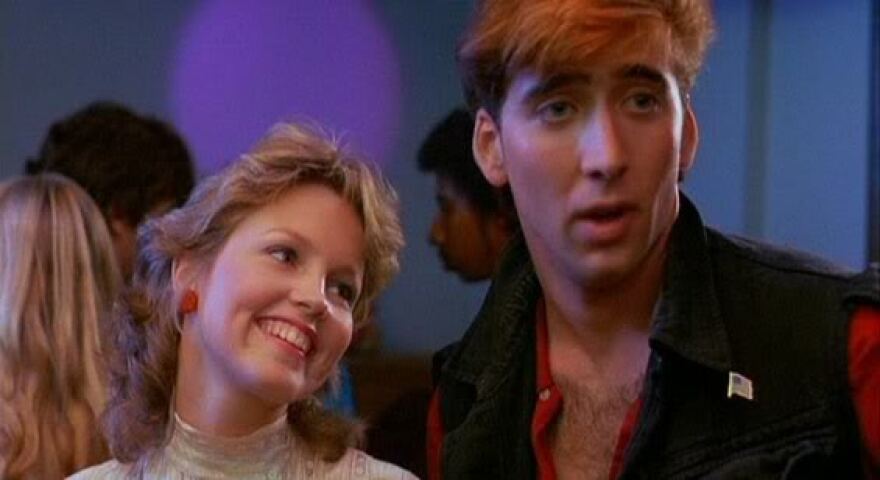 Nicolas Cage and Deborah Foreman in the 1983 film "Valley Girl."