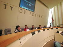 California Commission on Asian and Pacific Islander American Affairs hearing in Fresno. The group is holding an open hearing at UC Riverside on Monday, April 27.