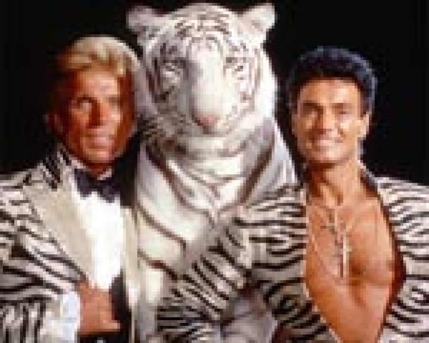 PETA plans to protest the last show of magicians Siegfried and Roy in Las Vegas next weekend