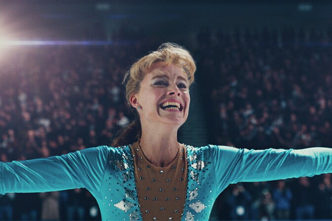 Actress Margot Robbie plays figure skater Tonya Harding in "I, Tonya."