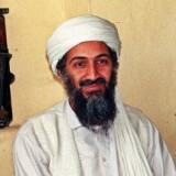 An undated file picture of Saudi dissident Osama Bin Laden, in an undisclosed place inside Afghanistan. 