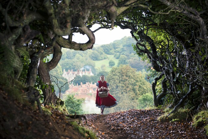 Lila Crawford stars as Little Red Riding Hood in "Into The Woods"