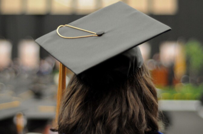 Student awaiting graduation.