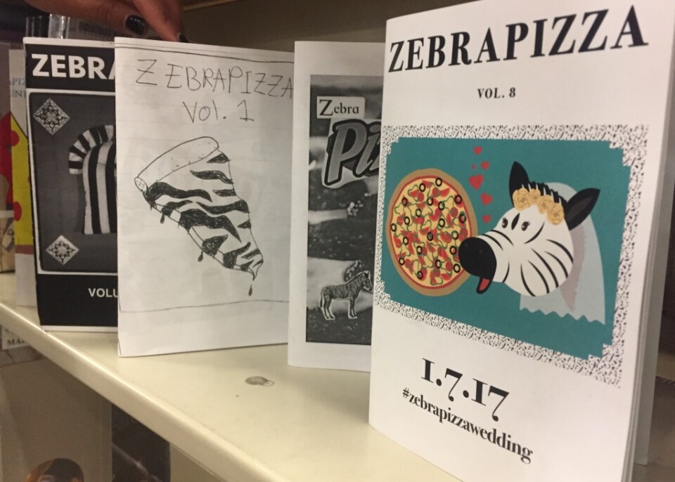 Some zines can be checked out at the Long Beach Public Library. 