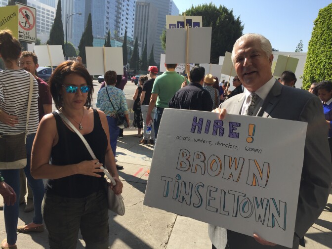Alex Nogales, president and CEO of the National Hispanic Media Coalition, says Latinos have to use their buying power to get the attention of studio executives.