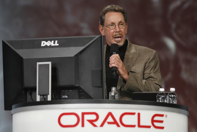 Oracle CEO Larry Ellison is ranked as the fifth-richest man in the world by Forbes, with a net-worth of $43 billion dollars.