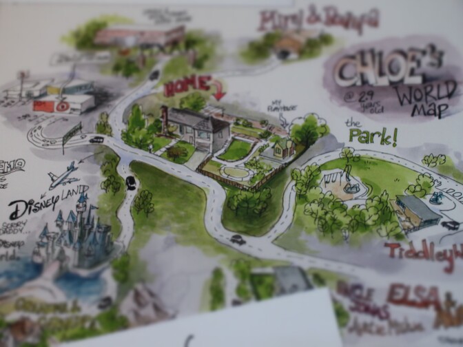 A map from the designers of Pixar's "Inside Out."