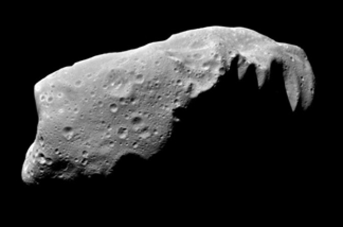 File photo: Asteroid Ida 