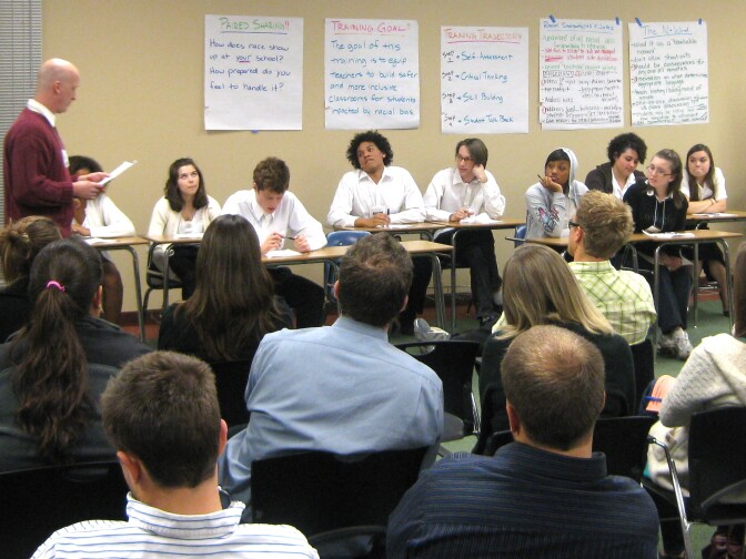 Creating Bias-Free Classrooms – teacher training session.