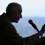 Jack Kevorkian, 83, at a news conference March 24, 2008 in Southfield, Michigan.