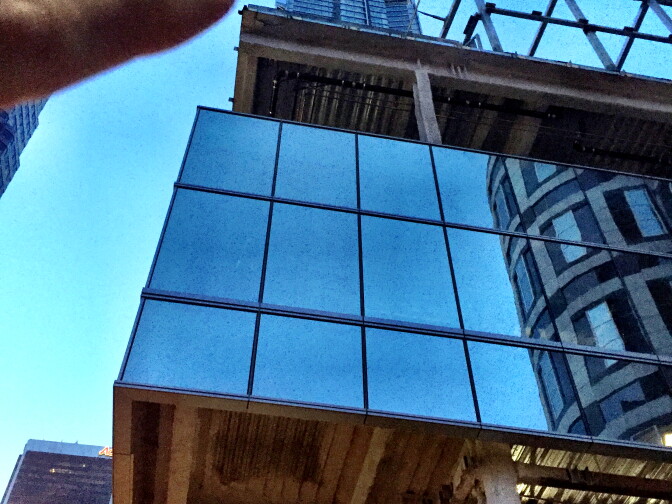 Where I went: the 69th floor of the Wilshire Grand in Downtown Los Angeles