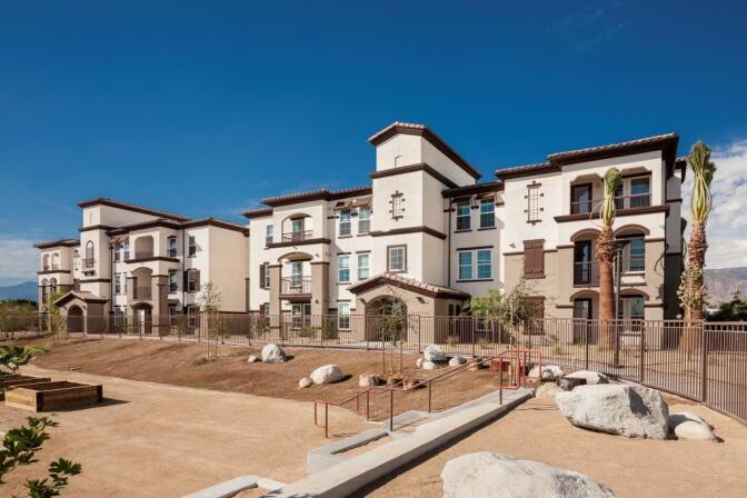 Arrowhead Grove, a revamped public housing project, is part of San Bernardino's efforts to clean up blight and attract private investment.