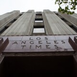 The Los Angeles Times building in downtown L.A.