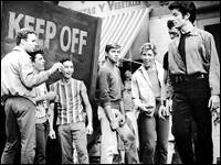 So You Think You Can Dance? Actor George Chakiris (far right) in the 1961 film <em>West Side Story</em>.