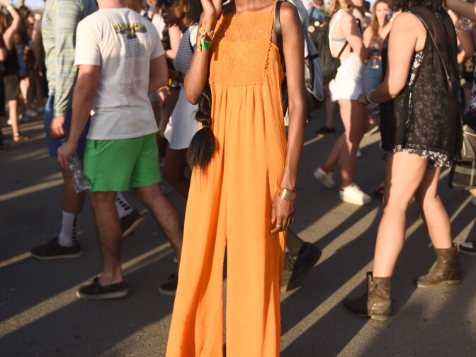 INDIO, CA - APRIL 15:  Festivalgoer attends day 2 of the 2017 Coachella Valley Music & Arts Festival Weekend 1 at the Empire Polo Club on April 15, 2017 in Indio, California.  (Photo by Emma McIntyre/Getty Images for Coachella)
