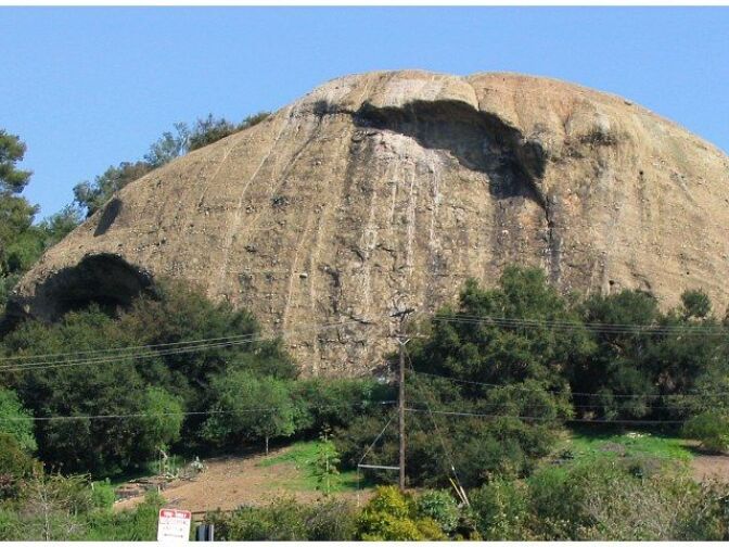Visitors can hike behind the namesake of the Los Angeles neighborhood, Eagle Rock, during the Second Annual Found LA Festival of Neighborhoods on Sunday. 