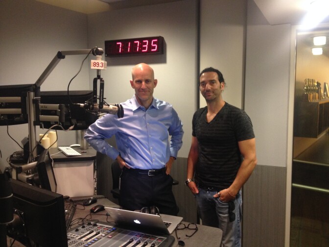 The Frame's John Horn with Ziv Marom of ZM Interactive