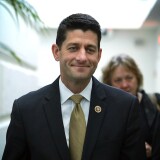 WASHINGTON, DC - OCTOBER 21:  U.S. Rep. Paul Ryan (R-WI) leaves after a House Republican Conference meeting October 20, 2015 at the Capitol in Washington, DC. Rep. Ryan said he is open to run for speaker if House GOPs will unify behind him.  (Photo by Alex Wong/Getty Images)