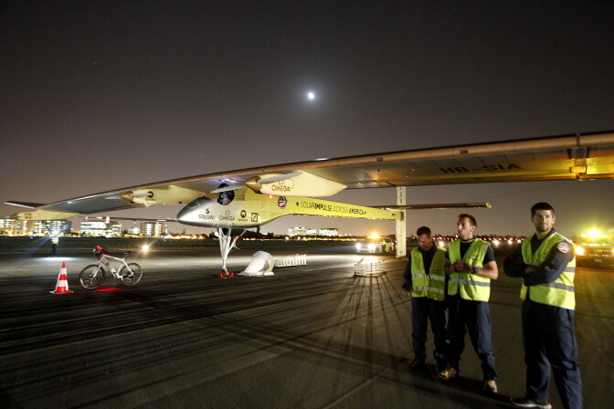Solar Plan Plane Ride Flying across the country in a solar powered plane | LAist