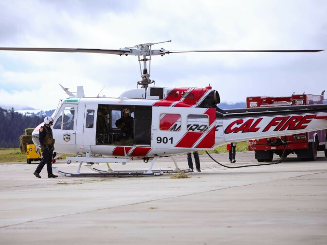 CAL FIRE, California's state firefighting agency, has been involved in the operation.