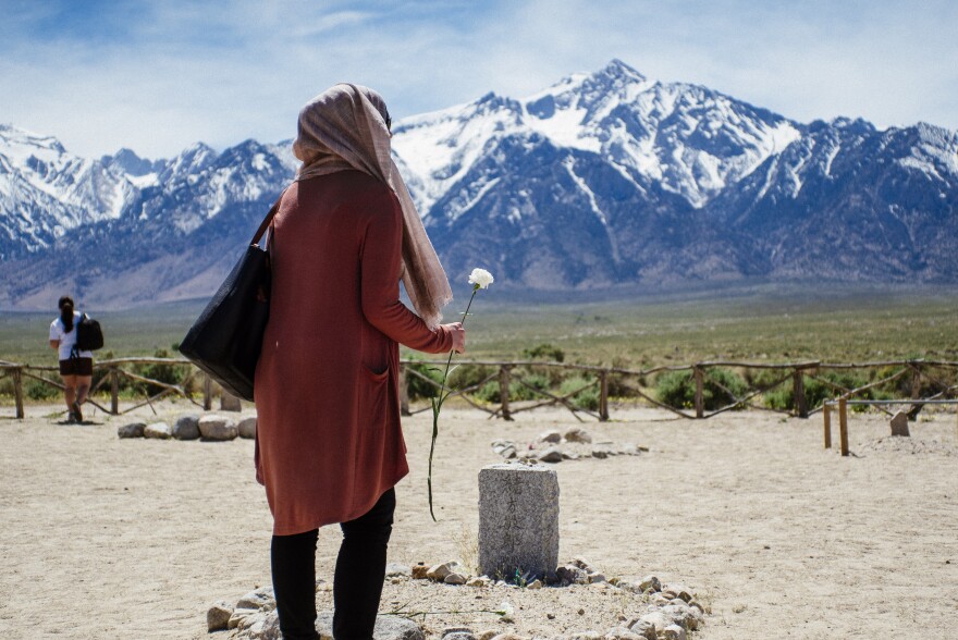 The 50th pilgrimage to Manzanar drew a sizeable number of Muslim Americans who found eager allies in the Japanese American community after the Sept. 11 terrorist attacks.