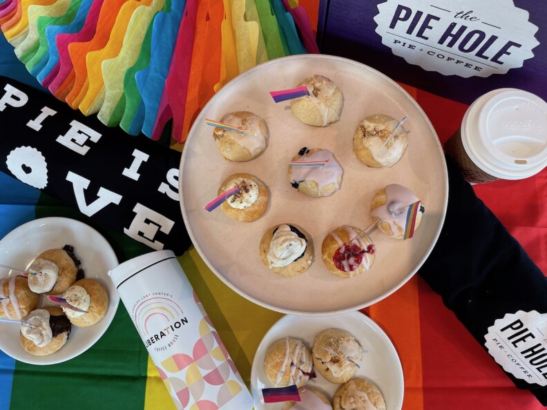 Pie holes and coffee