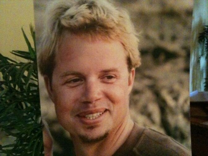 Long Beach police shot Doug Zerby Sunday, December 12.  Zerby was unarmed and sitting on his friend's outside stairs.  Police say he pointed an object that looked like a gun at them.  It was a garden hose nozzle.