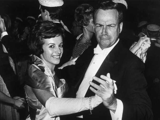 American Nobel prize winner for Physics Richard Feynman (1918-1988) on Dec. 10, 1965 dancing with his wife at the Nobel Ball in Stockholm, Sweden.