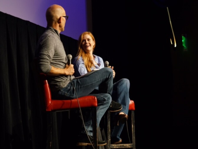 The Frame's John Horn interviews Amy Adams about her career ahead of a screening of her new film "Arrival" at the 43rd annual Telluride Film Festival. 