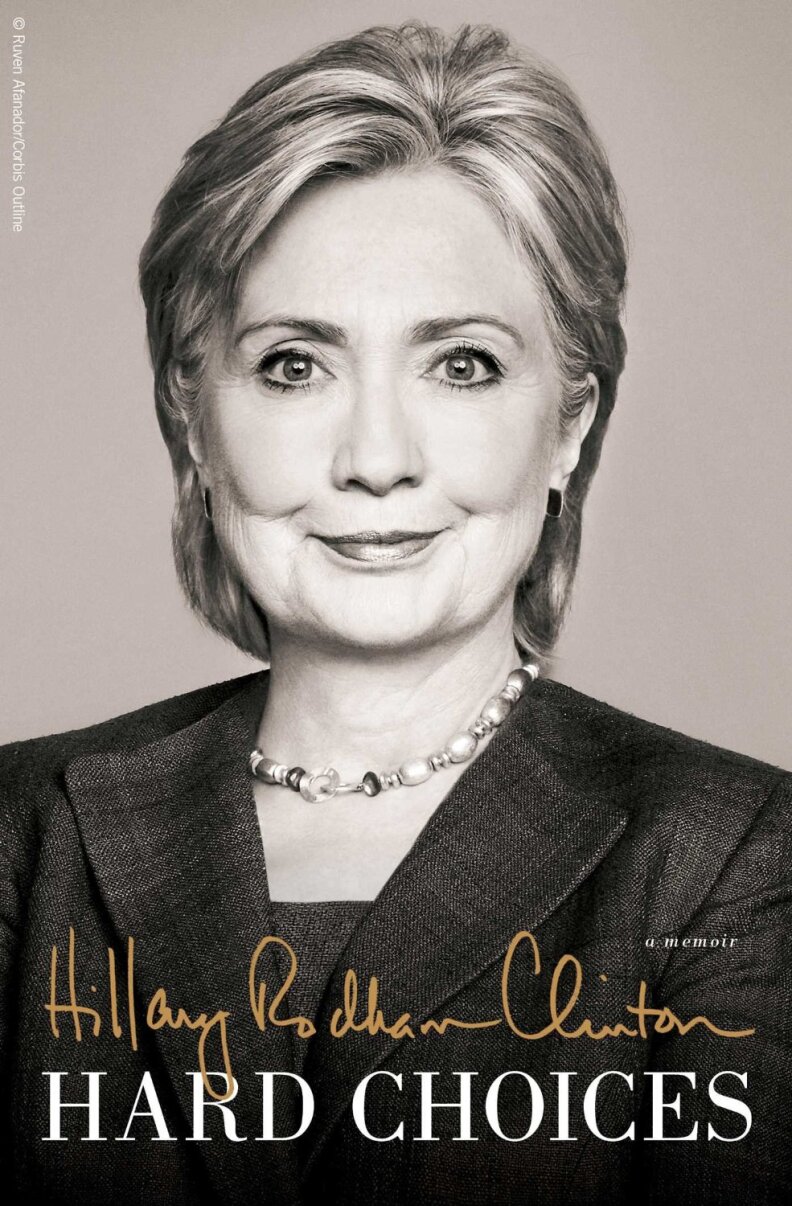 Cover of Hillary Clinton's book "Hard Choices."
 