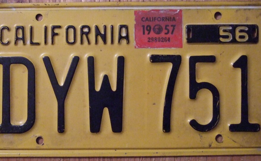 DMV bringing back California's black and yellow license plates LAist