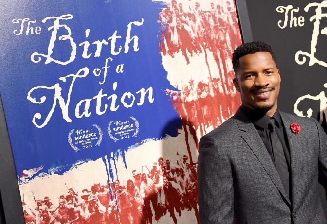 HOLLYWOOD, CA - SEPTEMBER 21:  Writer/director Nate Parker attends the premiere of Fox Searchlight Pictures' "The Birth of a Nation" at ArcLight Cinemas Cinerama Dome on September 21, 2016 in Hollywood, California.  (Photo by Kevin Winter/Getty Images)