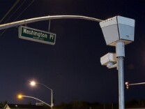 Traffic camera in Culver City, CA