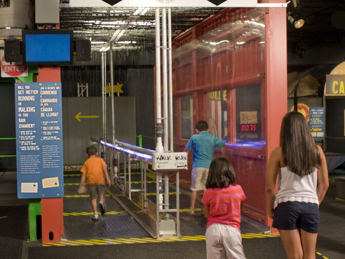 Mythbusters: The Explosive Exhibition is at the Discovery Science Center in Santa Ana through September 7.