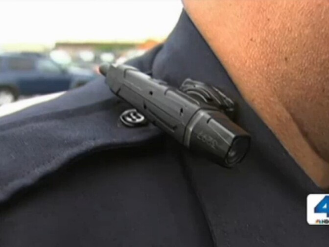 LAPD cops could soon test lapel body cameras.