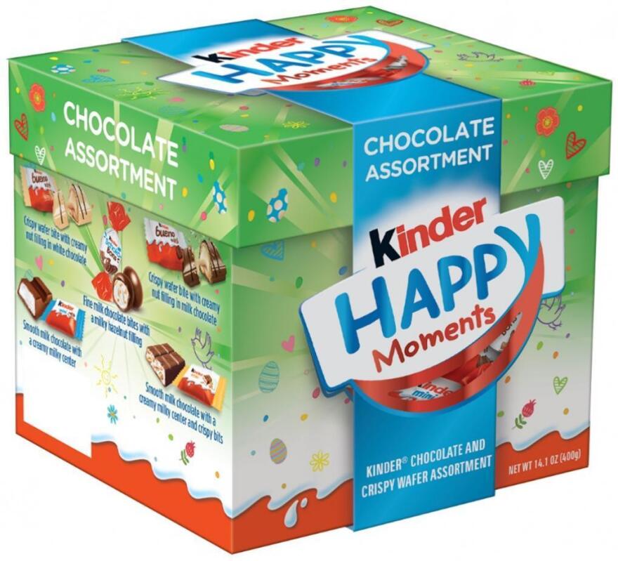 Ferrero U.S.A. is recalling its Kinder Happy Moments Milk Chocolate and Crispy Wafers Assortment in addition to its Kinder Mix Chocolate Treats Basket.