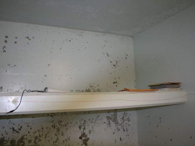A bunk in the Security Housing Unit at Pelican Bay State Prison in Crescent City, CA. (August, 2011)