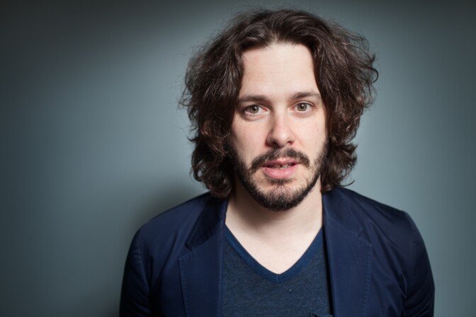 Director Edgar Wright at KPCC.