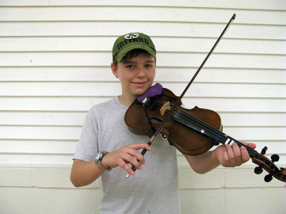 "It's a little tiring sometimes but it's still fun," says Cole Redwine, 10, of the camp.