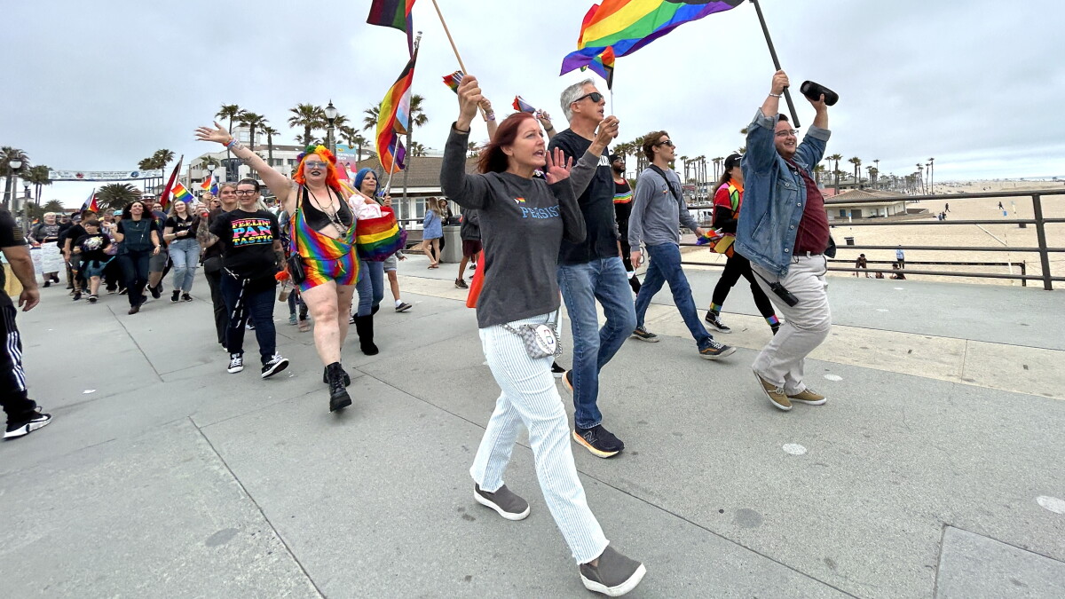 Huntington Beach's First Unofficial Pride Is A Party And A Protest - Vimarsana News