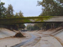 The Los Angeles River.