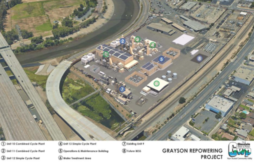 An aerial rendering shows the layout and position of buildings.