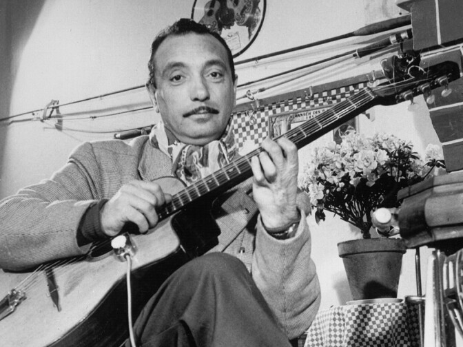 Django Reinhardt would play any chance he got. At the height of his fame, he'd stroll into a bistro with his guitar and busk — not for the spare change, but just to play.